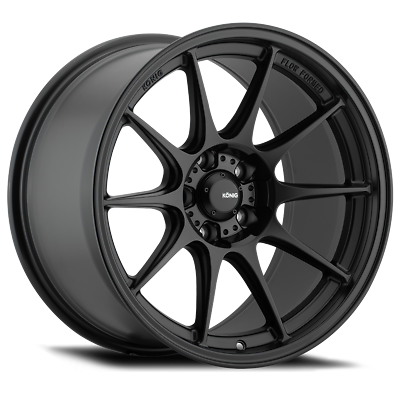Dekagram 15x8 4x100 +25 Semi-matte Black