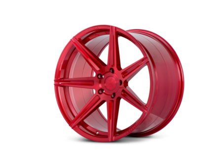 FR7 20x9 5x112 +45 Brushed Rouge