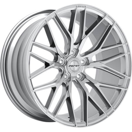 Blitz 19x8.5 5x112 +35 Silver/Machined Face/Satin Lacquer