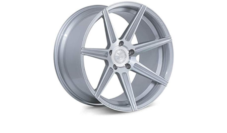 FR7 21x10.5 5x114.3 +25 Machine Silver