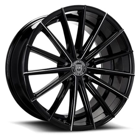 Pegasus 20x10 5x108 +25 Blk w/CNC Groove
