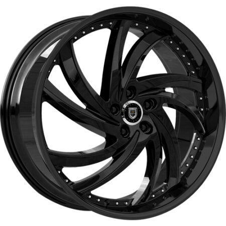 Turbine 24x9 5x130 +25 Gloss Black
