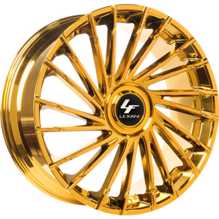 Wraith XL-C 28x10 6x139.7 +25 Chrome with Gold Tint
