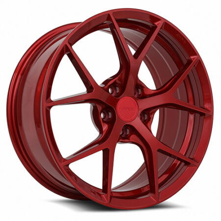 FS6 21x9 5x114.3 +20 Candy Red