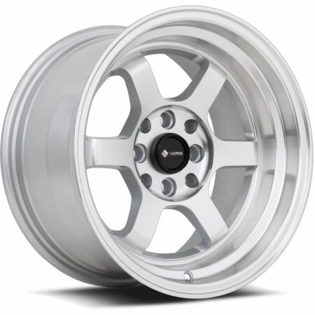 TR7 16x8 4x100/4x114.3 +20 Silver Machine Face Lip