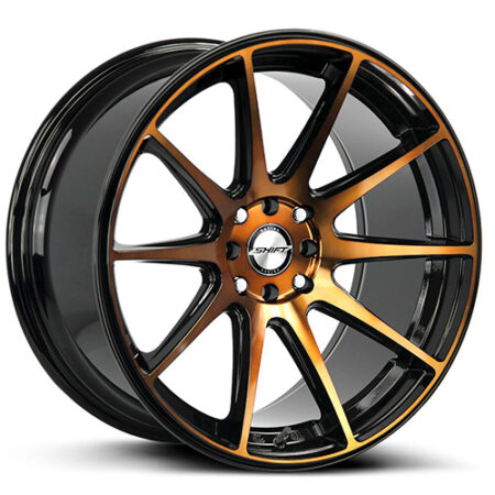 Gear 18x9 4x100/4x114.3 +30 Black Machined Bronze