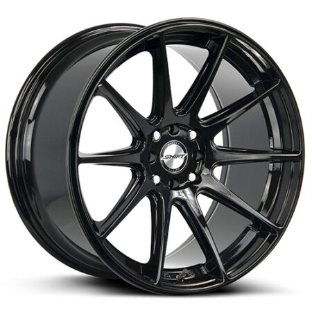 Gear 18x9 4x100/4x114.3 +30 All Gloss Black