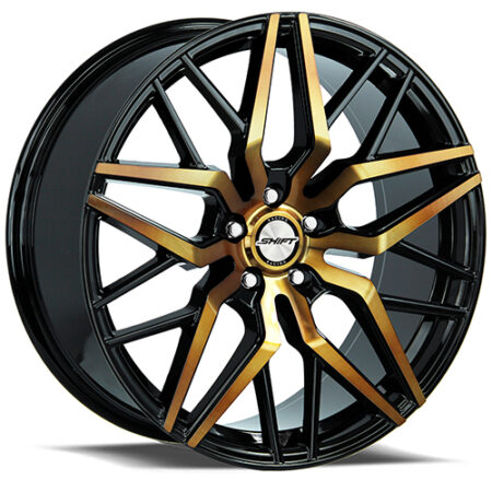 Spring 20x8.5 5x120 +35 Black Machined Bronze