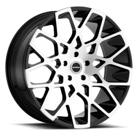 Buca 22x9.5 5x115 +15 Gloss Black Machined