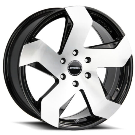 Coltello 20x8.5 5x112 +40 Gloss Black Machined