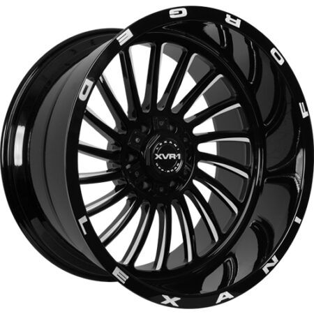 Uno   22x12 5x127/5x139.7 +44 Blk w/CNC Groove