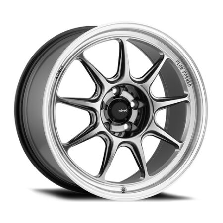 Countergram 17x8 4x100 +45 Hyper Chrome / Machined Lip
