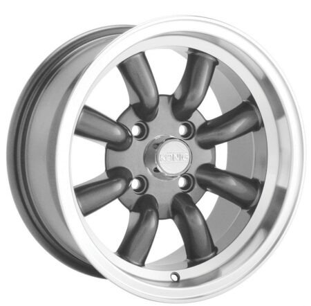 Rewind 15x7 4x100 +20 Graphite / Machined Lip
