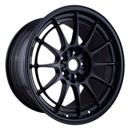 NT03+M 18x9.5 5x114.3 +40 Black Paint