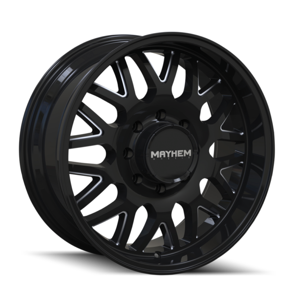 Tripwire 20x10 6x139.7 -26 Black W / Milled Spokes - Image 2