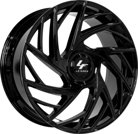 Megello XL-C 24x10 5x139.7 +20 Gloss Black