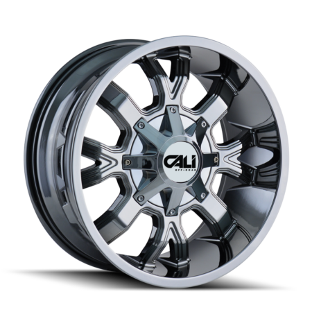 Dirty 20x10 5x127/5x139.7 -19 Chrome