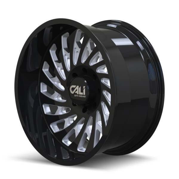 Switchback 22x12 8x165.1 -51 Gloss Black Milled - Image 2