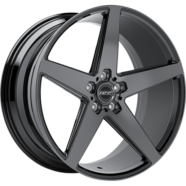 Rotor 20x10 5x112 +40 Black/Machined Face/Milled Ball Cut/Dark Tint/Satin Lacquer