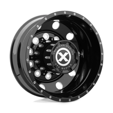 AO400 Baja 24.5x8.25 10x285.75 -168 Gloss Black Milled - Rear