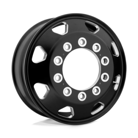 AO401 Octane 22.5x8.25 10x285.75 +144 Satin Black Milled - Inner