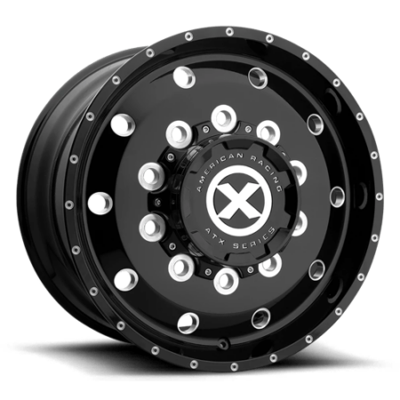 AO405 Trex 22.5x12.25 10x285.75 +119 Gloss Black Milled - Front