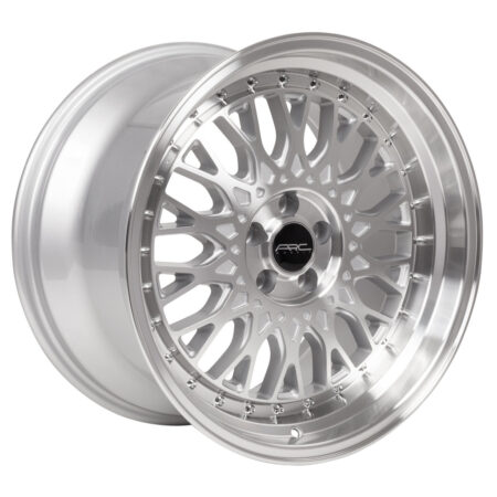AR1 17x8.5 5x108 +35 Silver Machine Face Lip Chrome Rivet