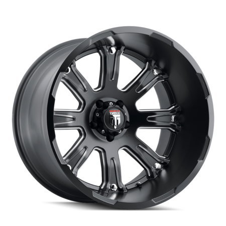 Bomb 22x14 8x170 -76 Black Milled