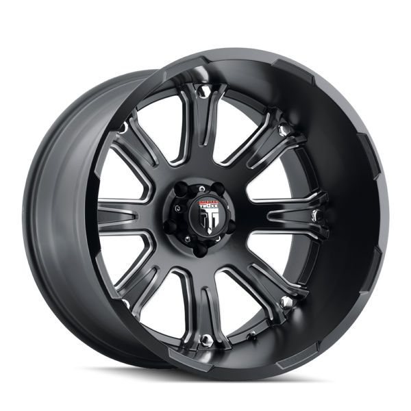 Bomb 22x14 6x139.7 -76 Black Milled