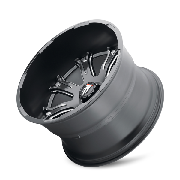 Bomb 22x14 6x139.7 -76 Black Milled - Image 3