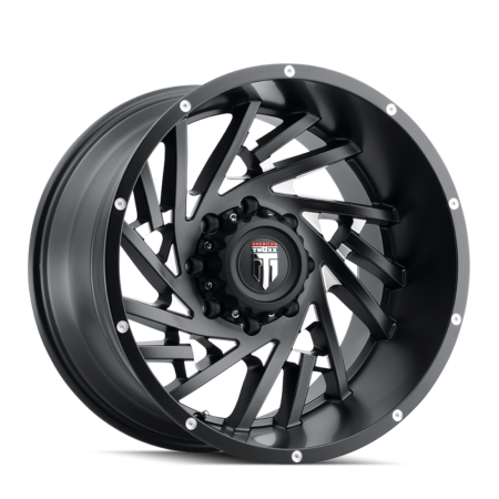 Web 20x10 5x127 -24 Black Milled
