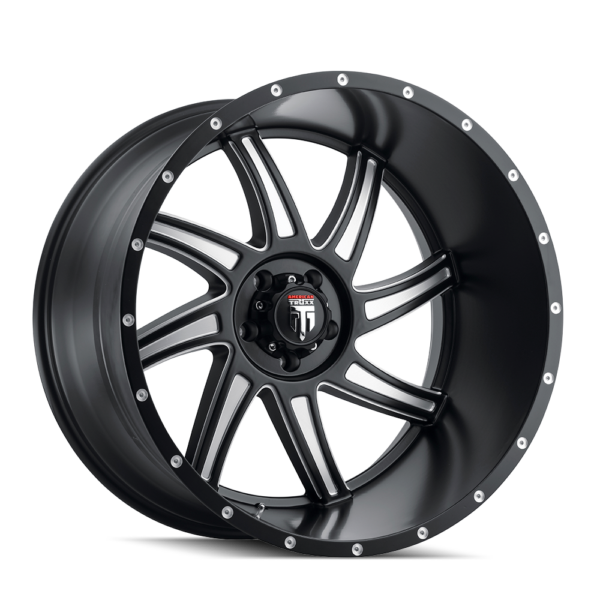 Vortex 24x14 6x139.7 -76 Black Milled
