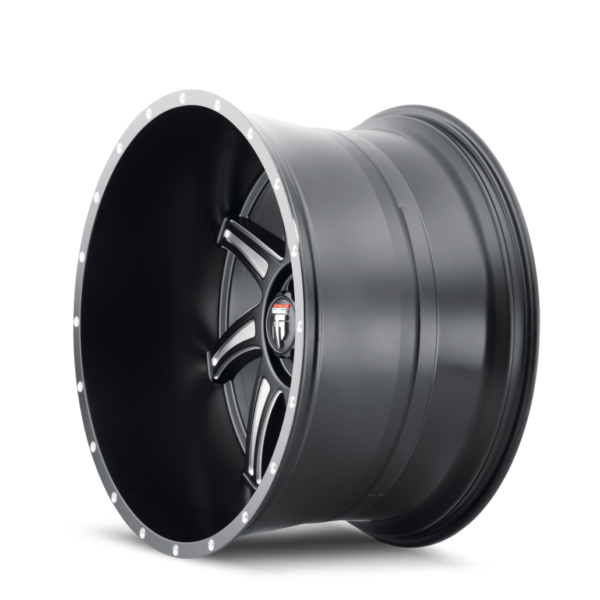Vortex 24x14 6x139.7 -76 Black Milled - Image 2
