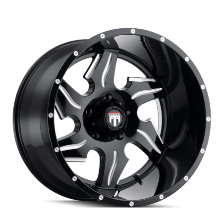 Ninja 22x14 5x150 -76 Black Milled