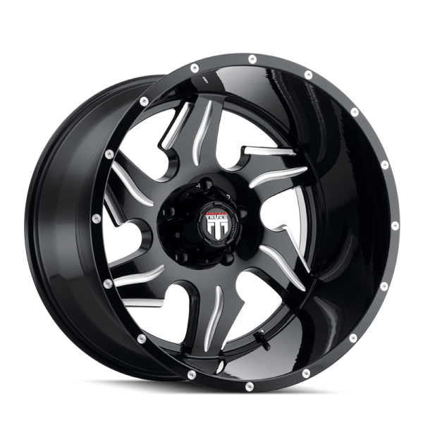 Ninja 22x14 6x139.7 -76 Black Milled