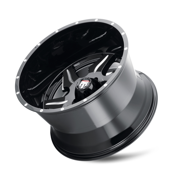Ninja 22x14 6x139.7 -76 Black Milled - Image 3
