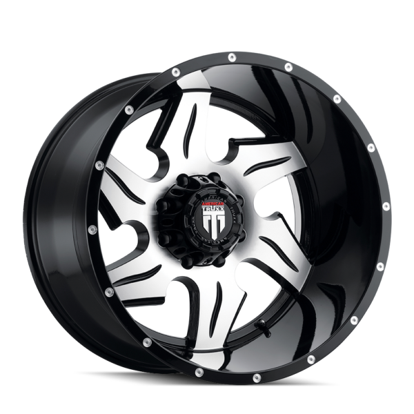Ninja 22x14 6x139.7 -76 Black Machined