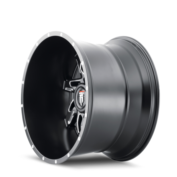 Spyder 20x10 6x135 -24 Black Milled - Image 2