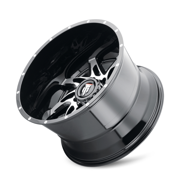 Spyder 20x10 6x139.7 -24 Black Machined - Image 3