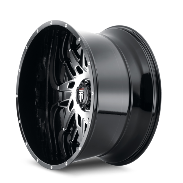 DNA 20x9 5x127 +0 Black Machined - Image 2