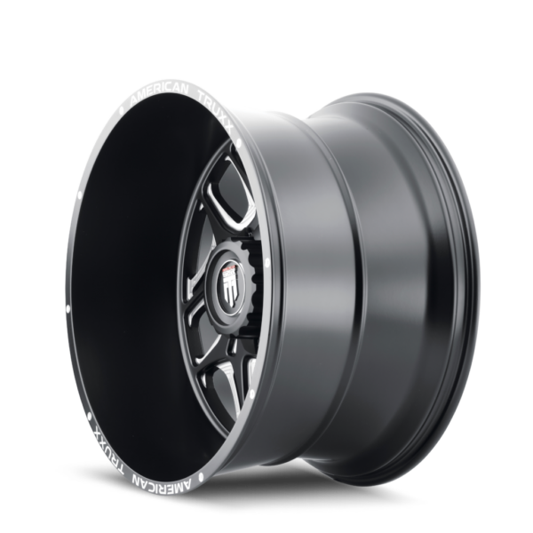 Sweep 24x14 8x165.1 -76 Black Milled - Image 2