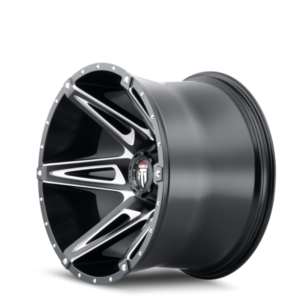 Kutz 18x9 6x135/6x139.7 -12 Black Milled - Image 2