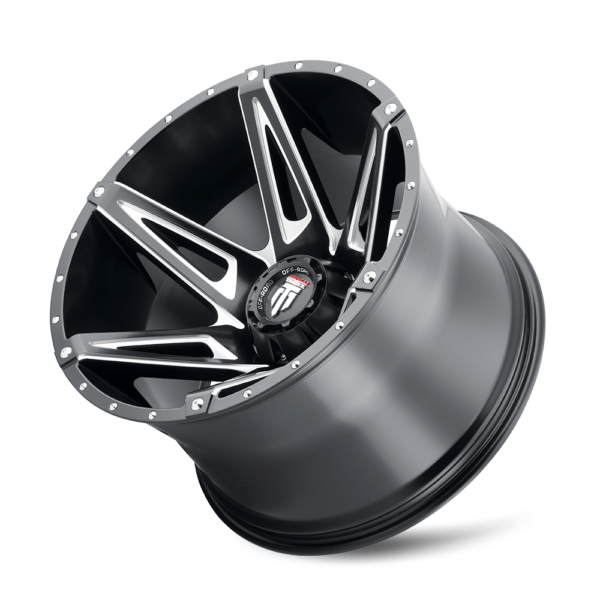 Kutz 18x9 6x135/6x139.7 -12 Black Milled - Image 3