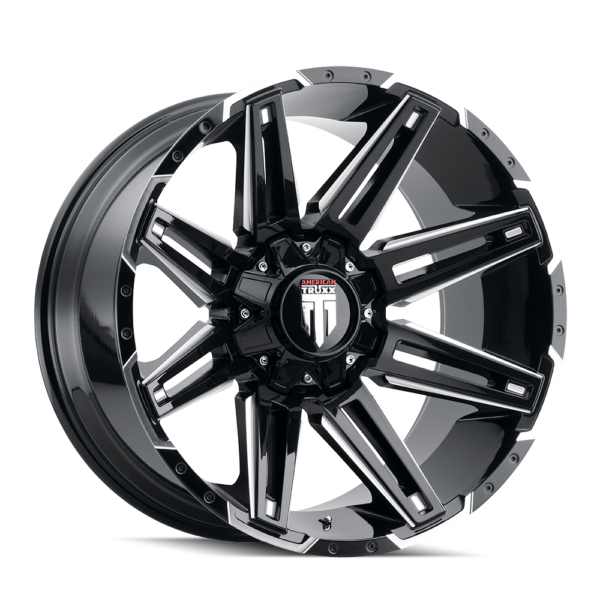 Boom 18x9 6x135/6x139.7 -12 Black Milled