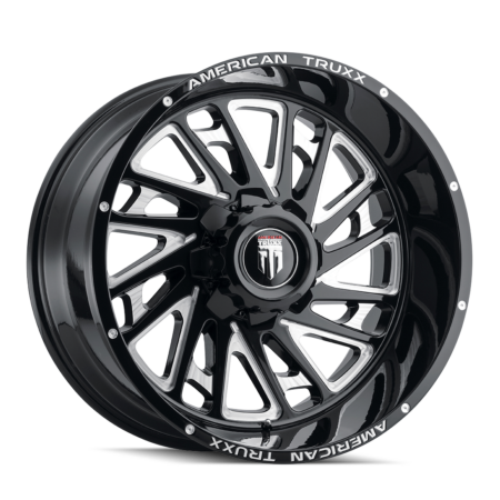 Blade 22x12 6x135/6x139.7 -44 Black Milled