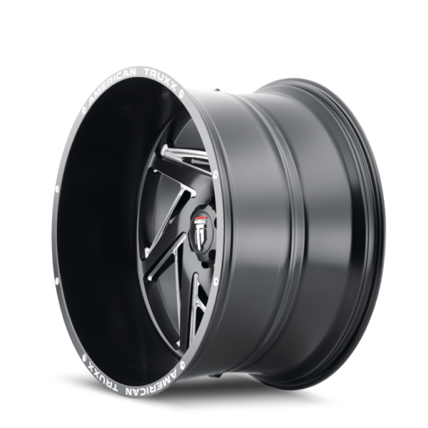 Spiral 20x10 6x135/6x139.7 -24 Black Milled - Image 2
