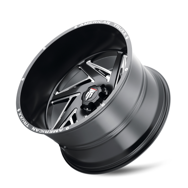 Spiral 20x10 6x135/6x139.7 -24 Black Milled - Image 3