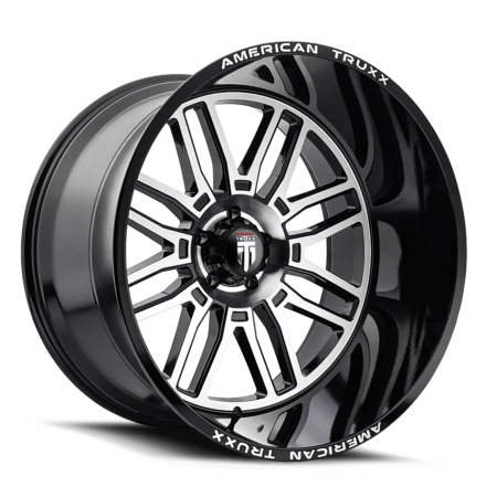 Restless 24x14 8x165.1 -76 Black Machined