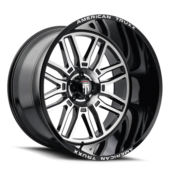 Restless 24x14 8x165.1 -76 Black Machined