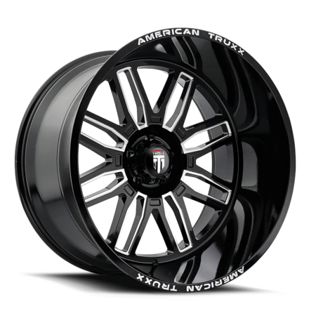 Restless 24x14 8x165.1 -76 Black Milled